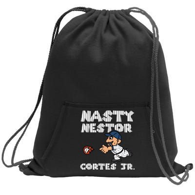 Cute Nasty Nestor Cortes Jr Baseball Legend Catch Ball Sweatshirt Cinch Pack Bag