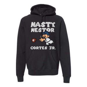 Cute Nasty Nestor Cortes Jr Baseball Legend Catch Ball Premium Hoodie