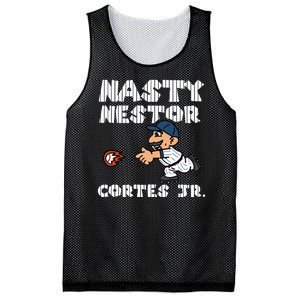 Cute Nasty Nestor Cortes Jr Baseball Legend Catch Ball Mesh Reversible Basketball Jersey Tank