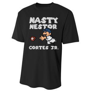 Cute Nasty Nestor Cortes Jr Baseball Legend Catch Ball Performance Sprint T-Shirt