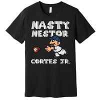 Cute Nasty Nestor Cortes Jr Baseball Legend Catch Ball Premium T-Shirt