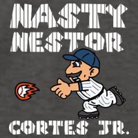 Cute Nasty Nestor Cortes Jr Baseball Legend Catch Ball Vector Backpack