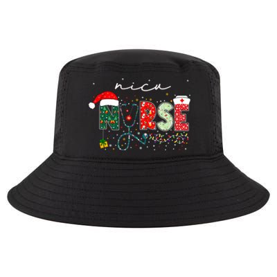 Christmas Nicu Nurse Funny Gift Neonatal Intensive Care Nurse Meaningful Gift Cool Comfort Performance Bucket Hat