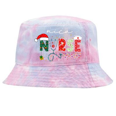 Christmas Nicu Nurse Funny Gift Neonatal Intensive Care Nurse Meaningful Gift Tie-Dyed Bucket Hat