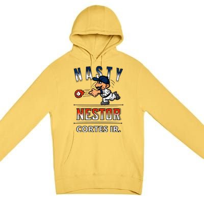 Cute Nasty Nestor Cortes Jr Catch Ball Premium Pullover Hoodie