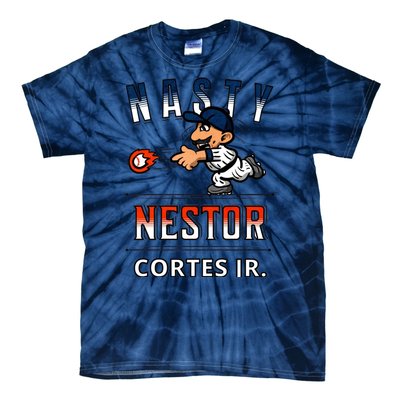 Cute Nasty Nestor Cortes Jr Catch Ball Tie-Dye T-Shirt