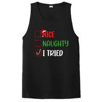 Christmas Nice Naughty I Tried Holiday Xmas 2024 PosiCharge Competitor Tank