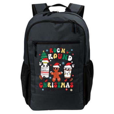 Christmas Nurse Nursing Rocn Around The Christmas Tree Daily Commute Backpack