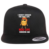 Chicken Nugget Nug Life Flat Bill Trucker Hat
