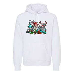 Christmas Nurse Nurse Gnome Holiday Season Premium Hoodie