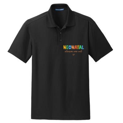 Colorful Nicu Nurse Neonatal Intensive Care Unit Women Gift Dry Zone Grid Polo