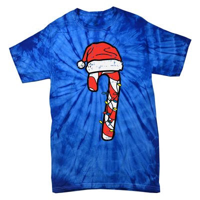 Christmas Nice Naughty Bruh Funny Xmas List  Tie-Dye T-Shirt