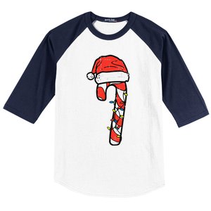 Christmas Nice Naughty Bruh Funny Xmas List  Baseball Sleeve Shirt