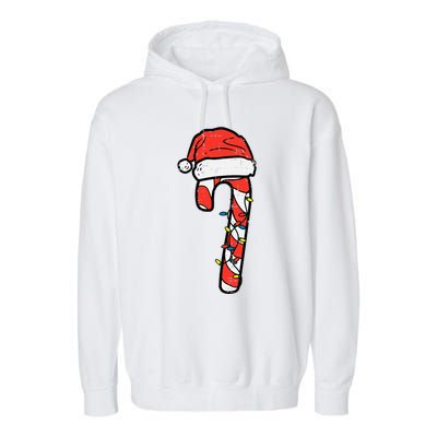 Christmas Nice Naughty Bruh Funny Xmas List  Garment-Dyed Fleece Hoodie