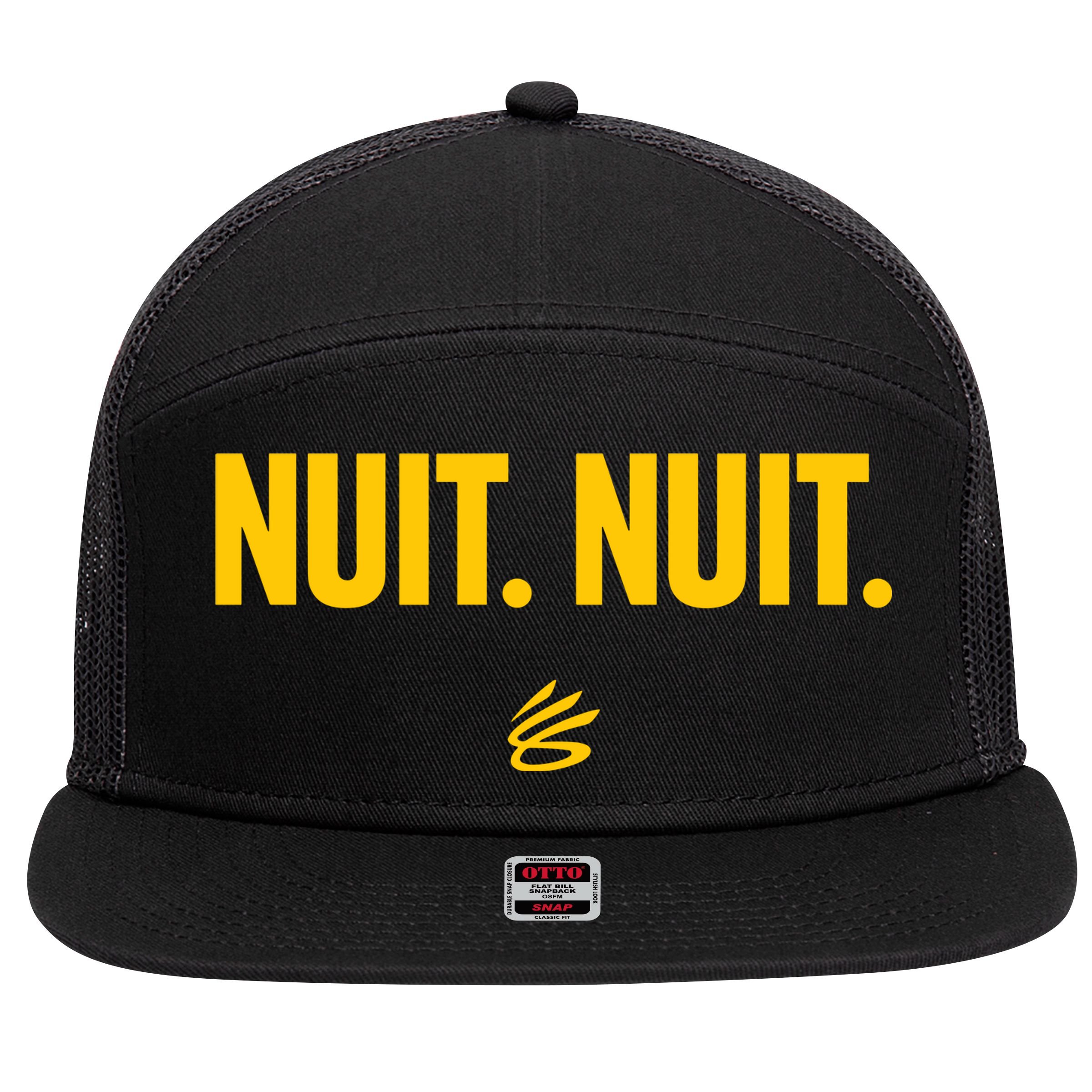 Curry Nuit Nuit 7 Panel Mesh Trucker Snapback Hat