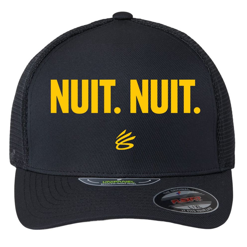 Curry Nuit Nuit Flexfit Unipanel Trucker Cap