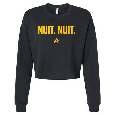 Curry Nuit Nuit Cropped Pullover Crew