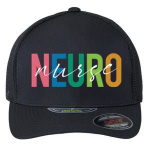 Cute Neuro Nurse Neurology Nursing Student Proud Nurselif Gift Flexfit Unipanel Trucker Cap