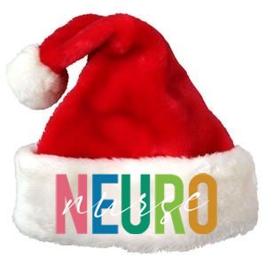 Cute Neuro Nurse Neurology Nursing Student Proud Nurselif Gift Premium Christmas Santa Hat