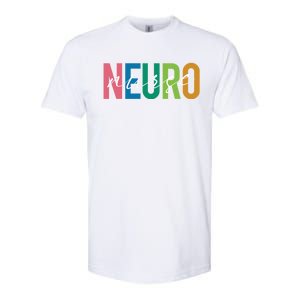 Cute Neuro Nurse Neurology Nursing Student Proud Nurselif Gift Softstyle CVC T-Shirt