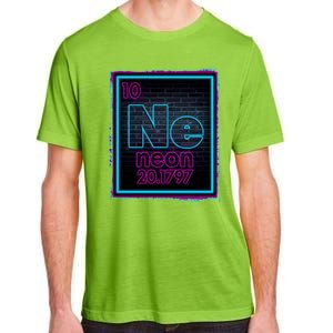 Cool NE Neon Light Periodic Table Element Adult ChromaSoft Performance T-Shirt