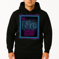 Cool NE Neon Light Periodic Table Element Hoodie