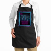 Cool NE Neon Light Periodic Table Element Apron