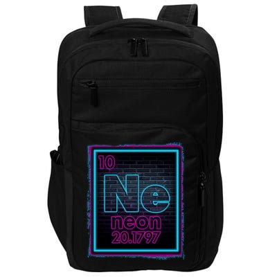 Cool NE Neon Light Periodic Table Element Impact Tech Backpack