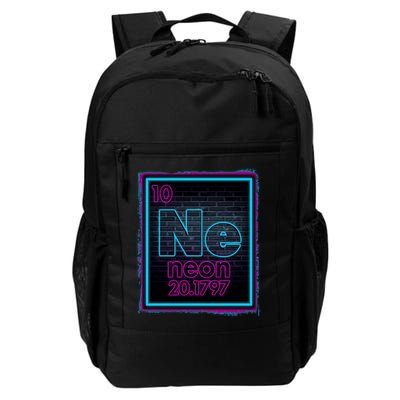 Cool NE Neon Light Periodic Table Element Backpack