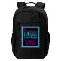Cool NE Neon Light Periodic Table Element Backpack