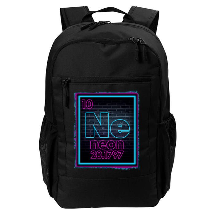Cool NE Neon Light Periodic Table Element Backpack
