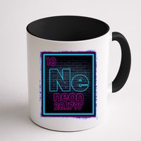 Cool NE Neon Light Periodic Table Element Mug