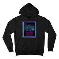 Cool NE Neon Light Periodic Table Element Tall Hoodie