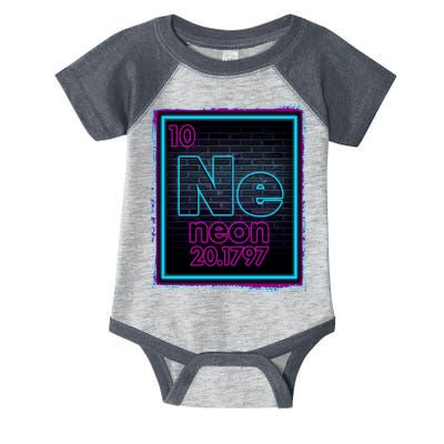 Cool NE Neon Light Periodic Table Element Infant Baby Jersey Bodysuit