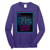 Cool NE Neon Light Periodic Table Element Long Sleeve Shirt