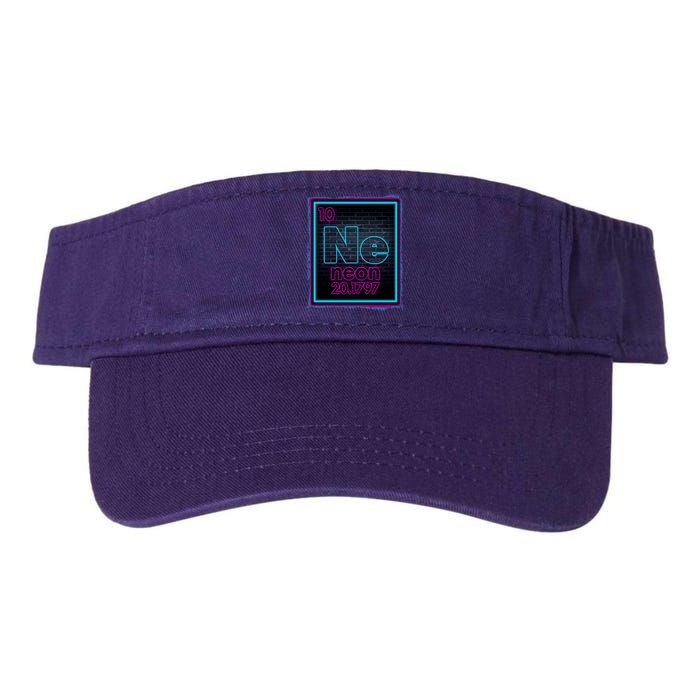 Cool NE Neon Light Periodic Table Element Visor