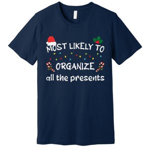 Christmas Nice Naughty An Attempt Was Made Xmas List Santa Premium T-Shirt