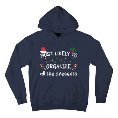 Christmas Nice Naughty An Attempt Was Made Xmas List Santa Tall Hoodie