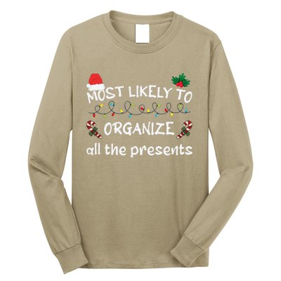 Christmas Nice Naughty An Attempt Was Made Xmas List Santa Long Sleeve Shirt