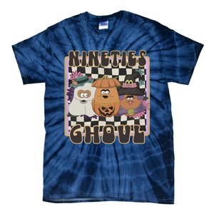 Chicken Nugget Nineties Ghouls Nugget 90s Halloween Retro Tie-Dye T-Shirt