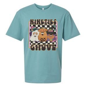 Chicken Nugget Nineties Ghouls Nugget 90s Halloween Retro Sueded Cloud Jersey T-Shirt