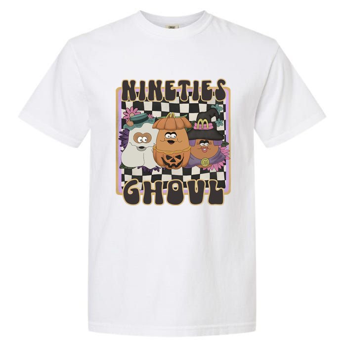 Chicken Nugget Nineties Ghouls Nugget 90s Halloween Retro Garment-Dyed Heavyweight T-Shirt