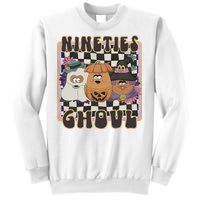 Chicken Nugget Nineties Ghouls Nugget 90s Halloween Retro Sweatshirt