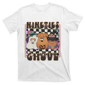 Chicken Nugget Nineties Ghouls Nugget 90s Halloween Retro T-Shirt