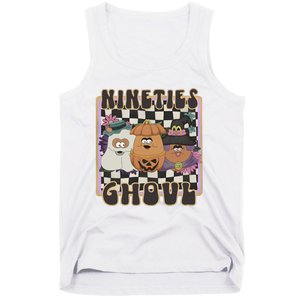 Chicken Nugget Nineties Ghouls Nugget 90s Halloween Retro Tank Top