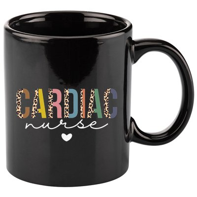 Cardiac Nurse Nursing School Medical 11oz C Handle Ceramic Mug
