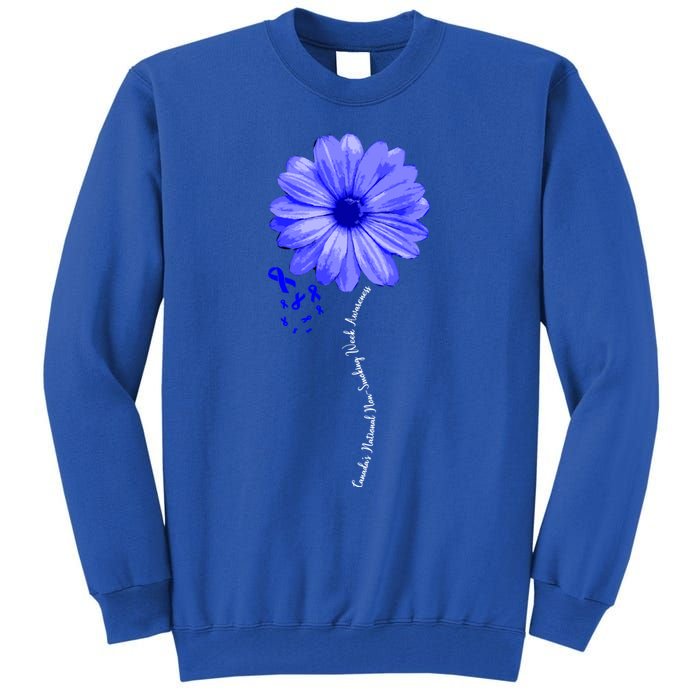 Canada’s National Nongreat Giftsmokinawareness Family Survivor Ribbon Gift Tall Sweatshirt