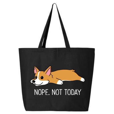 Corgi Nope Not Today Gift 25L Jumbo Tote