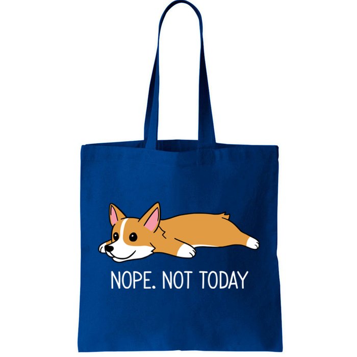 Corgi Nope Not Today Gift Tote Bag