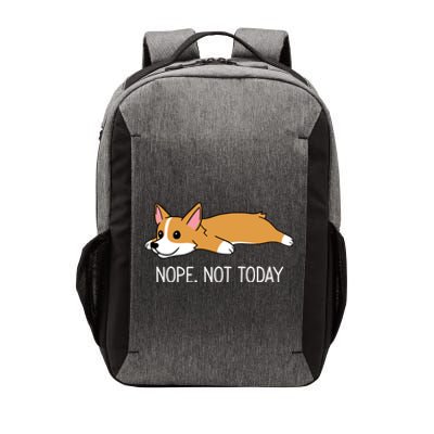 Corgi Nope Not Today Gift Vector Backpack